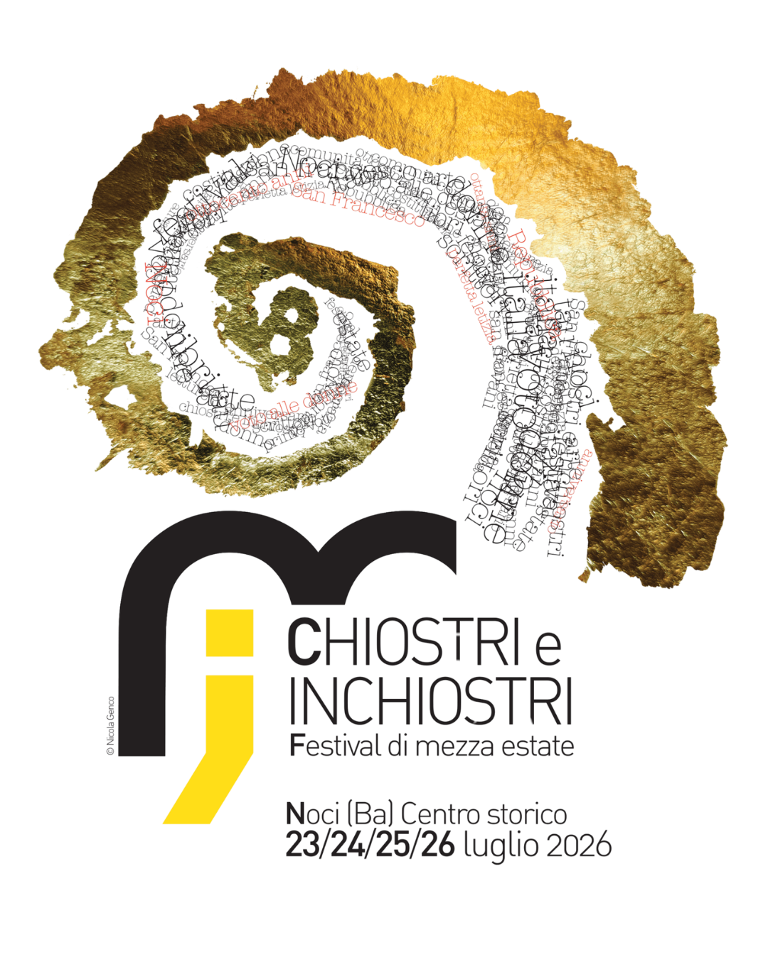 Chiostri e Inchiostri 2026 — Festival di mezza estate
